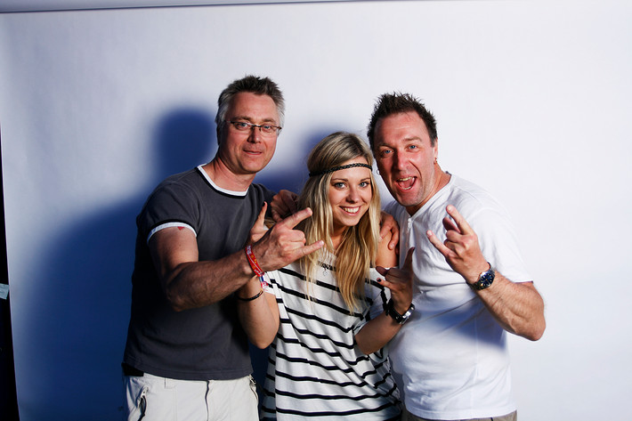 2010-07-02 - Rockfotostudion från Peace & Love, Borlänge