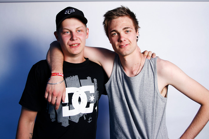 2010-07-02 - Rockfotostudion från Peace & Love, Borlänge