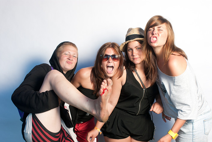2010-07-02 - Rockfotostudion från Peace & Love, Borlänge