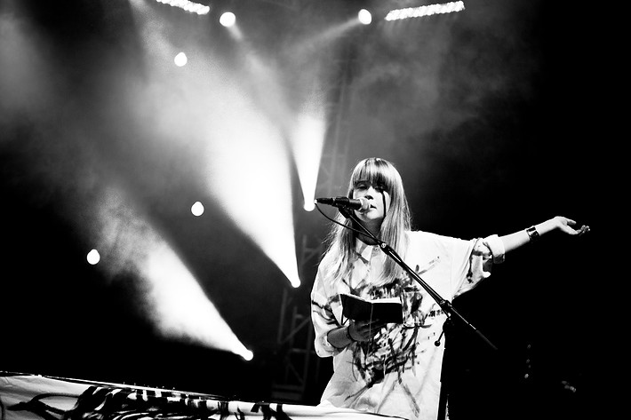 2010-07-01 - Anna von Hausswolff från Peace & Love, Borlänge