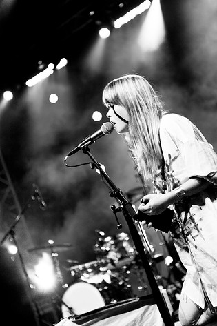 2010-07-01 - Anna von Hausswolff från Peace & Love, Borlänge