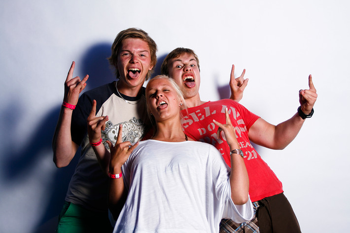2010-07-02 - Rockfotostudion från Peace & Love, Borlänge
