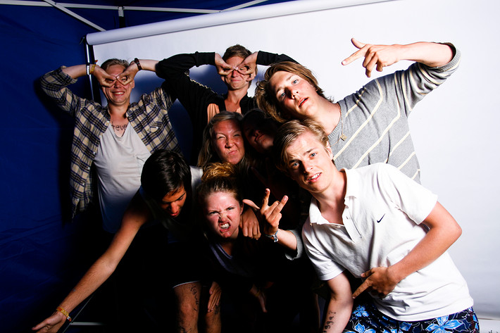 2010-07-02 - Rockfotostudion från Peace & Love, Borlänge