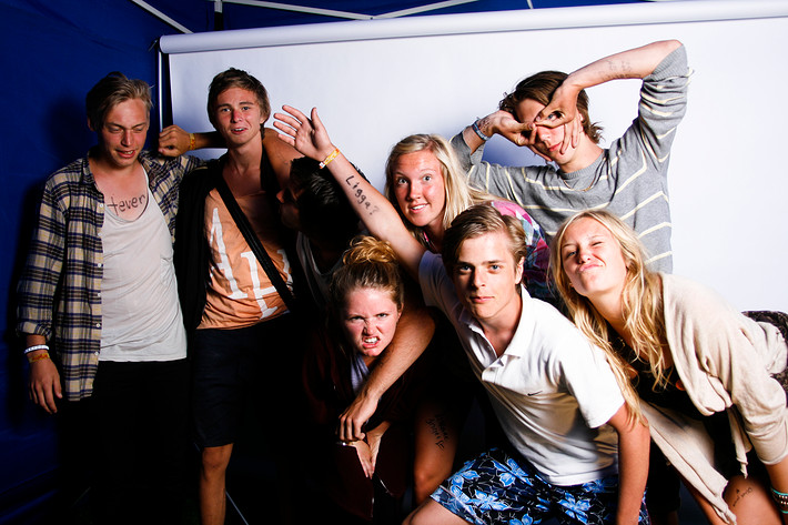 2010-07-02 - Rockfotostudion från Peace & Love, Borlänge