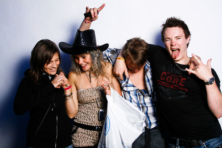 2010-07-02 - Rockfotostudion från Peace & Love, Borlänge