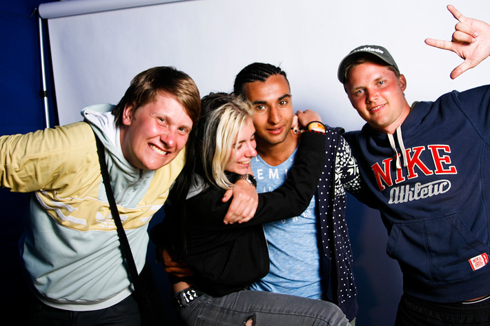 2010-07-02 - Rockfotostudion från Peace & Love, Borlänge