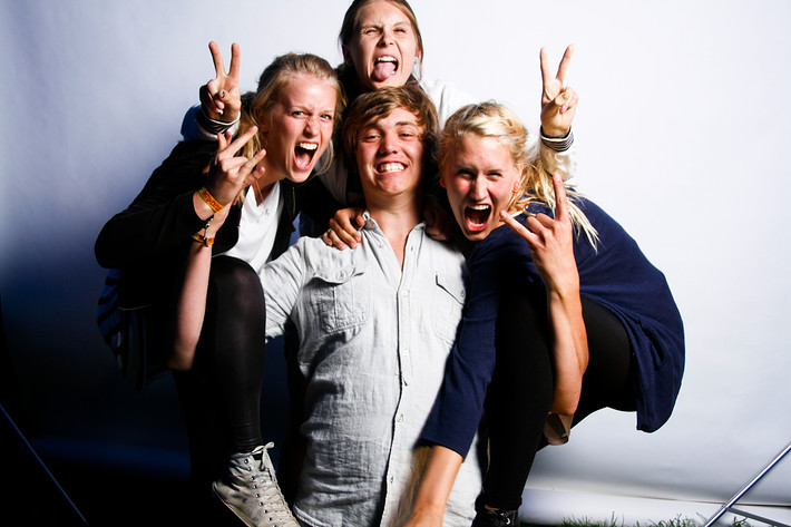 2010-07-02 - Rockfotostudion från Peace & Love, Borlänge