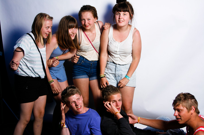 2010-07-02 - Rockfotostudion från Peace & Love, Borlänge