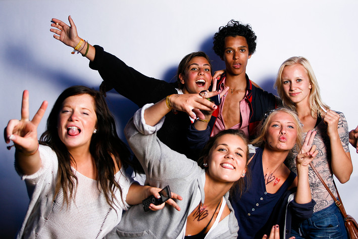 2010-07-02 - Rockfotostudion från Peace & Love, Borlänge