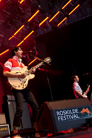 2010-07-03 - Vampire Weekend från Roskildefestivalen, Roskilde