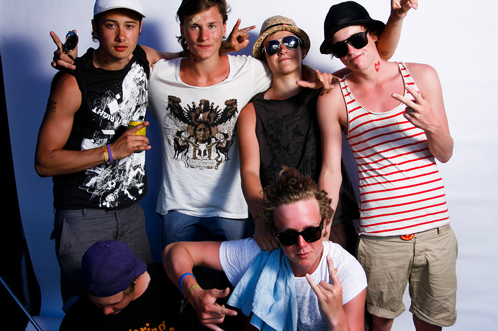 2010-07-03 - Rockfotostudion från Peace & Love, Borlänge