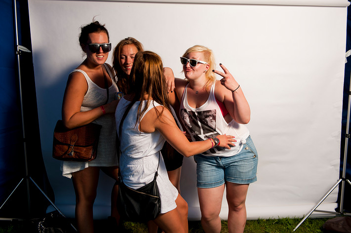 2010-07-03 - Rockfotostudion från Peace & Love, Borlänge