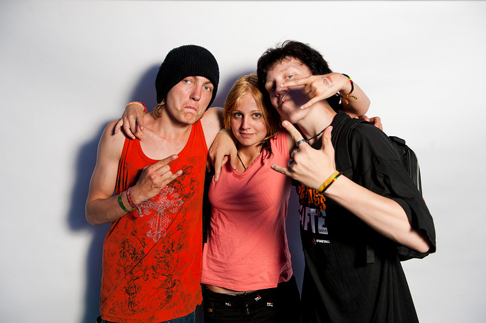2010-07-03 - Rockfotostudion från Peace & Love, Borlänge