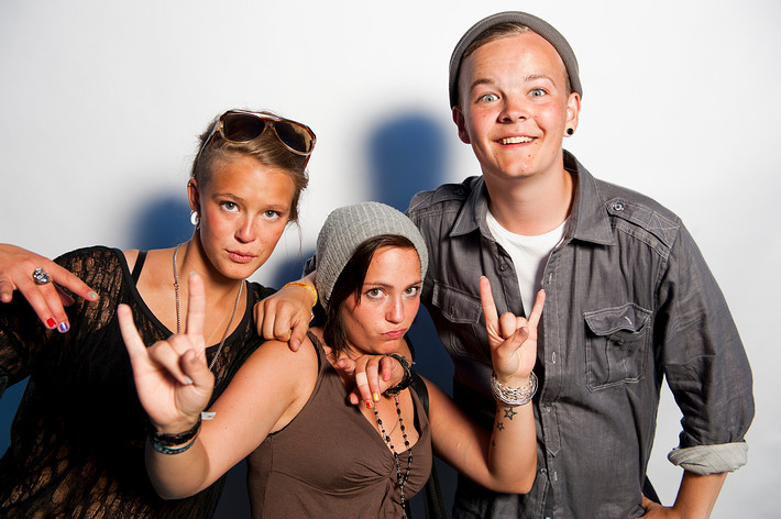 2010-07-03 - Rockfotostudion från Peace & Love, Borlänge