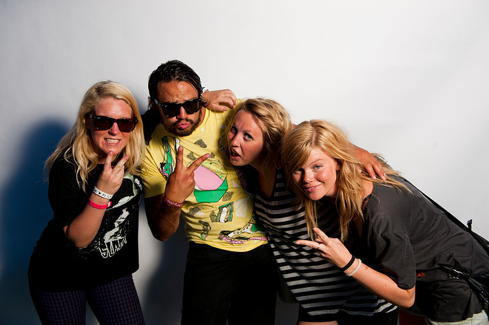2010-07-03 - Rockfotostudion från Peace & Love, Borlänge