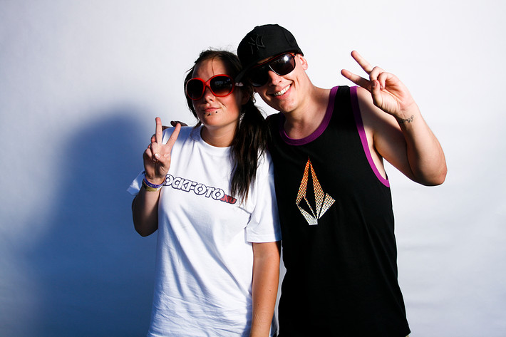 2010-07-03 - Rockfotostudion från Peace & Love, Borlänge