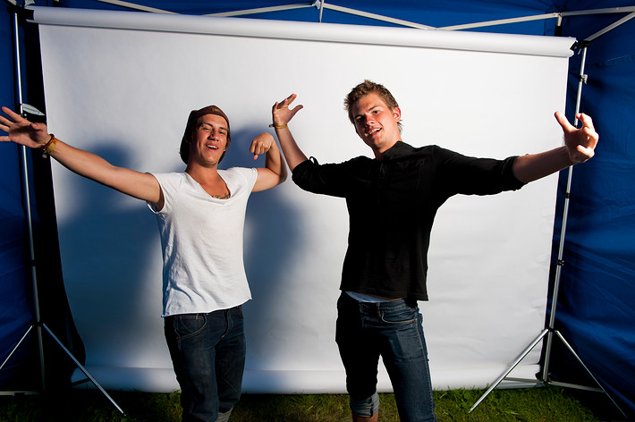 2010-07-03 - Rockfotostudion från Peace & Love, Borlänge