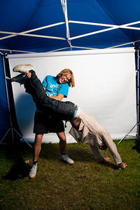2010-07-03 - Rockfotostudion från Peace & Love, Borlänge