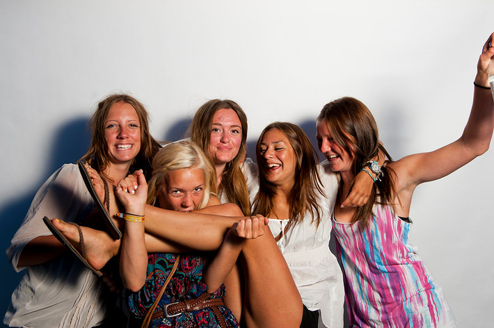 2010-07-03 - Rockfotostudion från Peace & Love, Borlänge