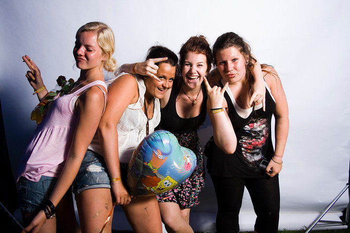 2010-07-03 - Rockfotostudion från Peace & Love, Borlänge