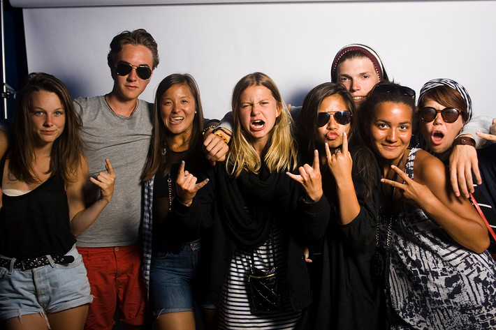 2010-07-03 - Rockfotostudion från Peace & Love, Borlänge