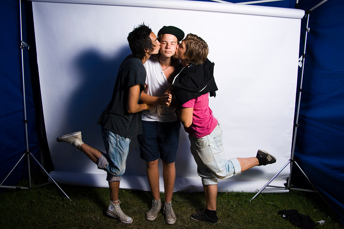 2010-07-03 - Rockfotostudion från Peace & Love, Borlänge