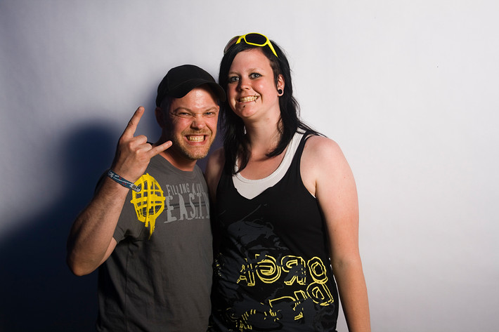 2010-07-03 - Rockfotostudion från Peace & Love, Borlänge