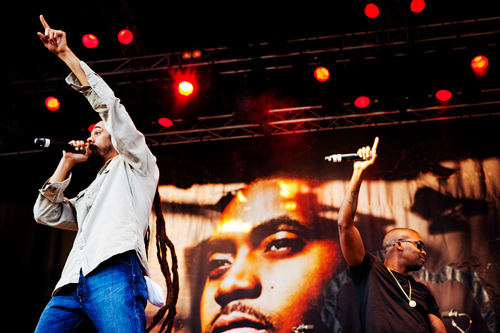 2010-07-07 - Nas & Damian Marley från Gröna Lund, Stockholm
