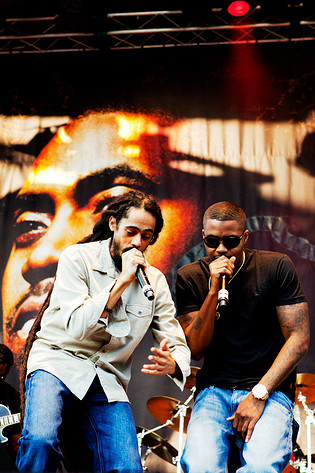 2010-07-07 - Nas & Damian Marley från Gröna Lund, Stockholm