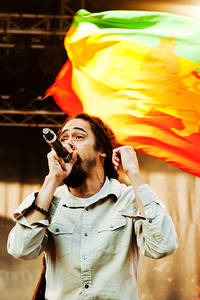 2010-07-07 - Nas & Damian Marley från Gröna Lund, Stockholm