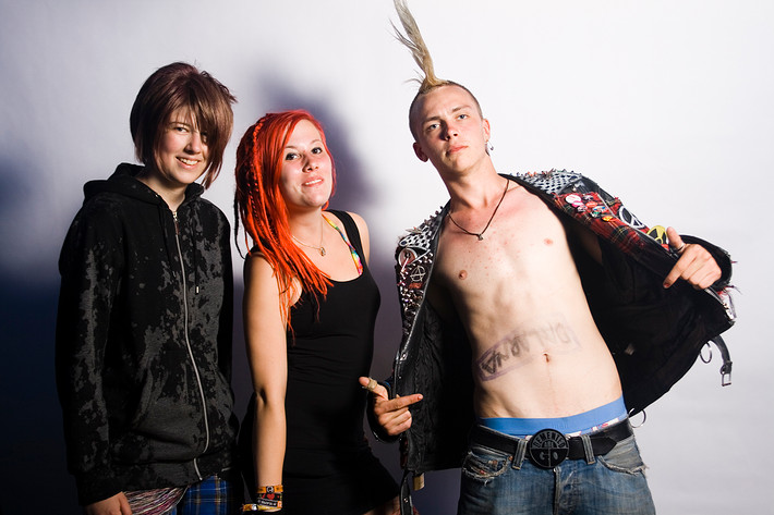 2010-07-03 - Rockfotostudion från Peace & Love, Borlänge