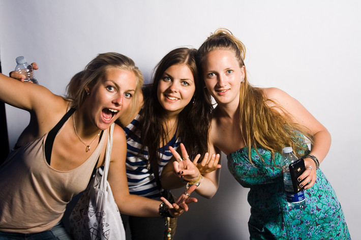 2010-07-03 - Rockfotostudion från Peace & Love, Borlänge