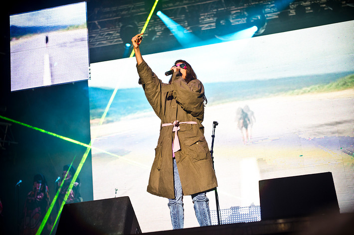 2010-08-13 - M.I.A. från Way Out West, Göteborg