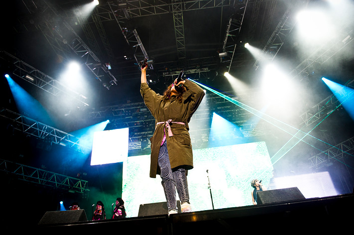 2010-08-13 - M.I.A. från Way Out West, Göteborg