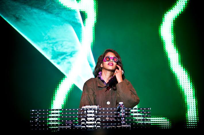 2010-08-13 - M.I.A. från Way Out West, Göteborg