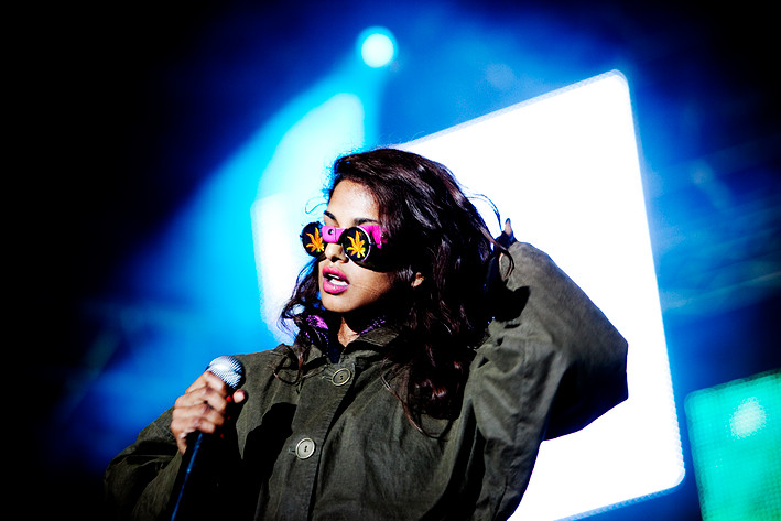2010-08-13 - M.I.A. från Way Out West, Göteborg