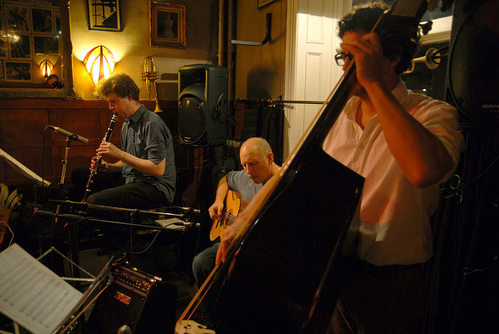 2010-09-11 - Duck Baker Trio från Glenn Miller Café, Stockholm