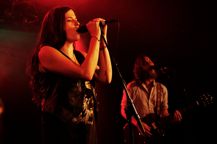 2010-09-25 - Black Mountain från Debaser Slussen, Stockholm