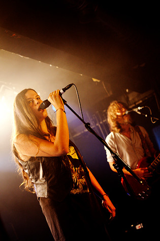 2010-09-25 - Black Mountain från Debaser Slussen, Stockholm