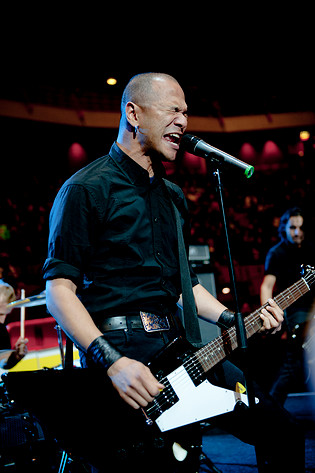 2010-10-09 - Danko Jones från Globen, Stockholm