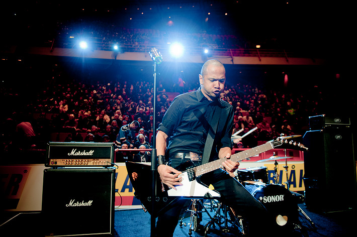 2010-10-09 - Danko Jones från Globen, Stockholm 2010-10-09 - Danko Jones från Globen, Stockholm