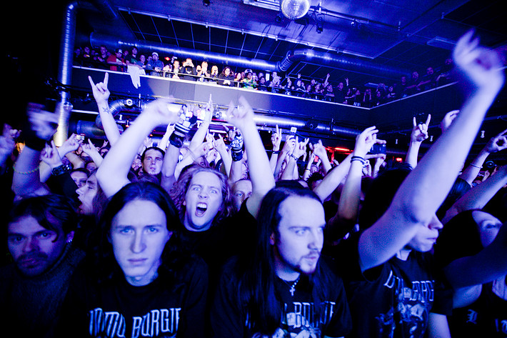 2010-10-12 - Dimmu Borgir från Klubben, Stockholm
