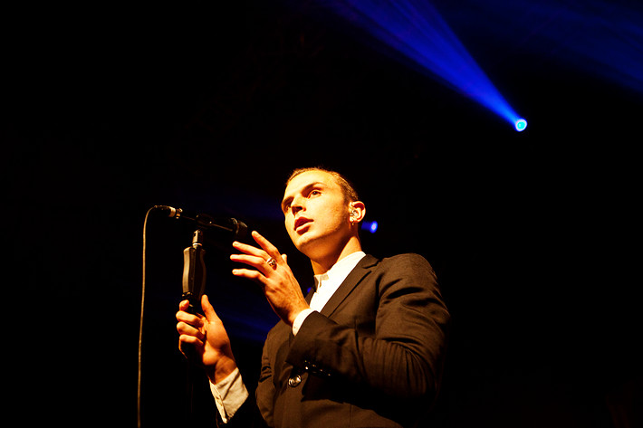 2010-10-16 - Hurts från Debaser Medis, Stockholm