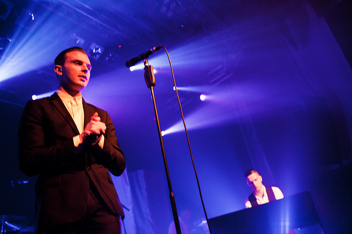 2010-10-16 - Hurts från Debaser Medis, Stockholm