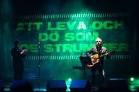 2010-10-23 - "Att leva och dö som Joe Strummer" med Marcus Birro & Wayne Hussey från Södra Teatern, Stockholm