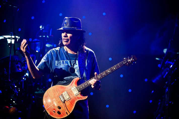 2010-10-27 - Santana från Globen, Stockholm