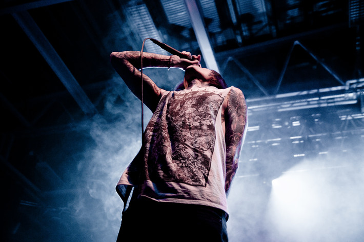 2011-01-27 - Bring Me The Horizon från Arenan, Stockholm