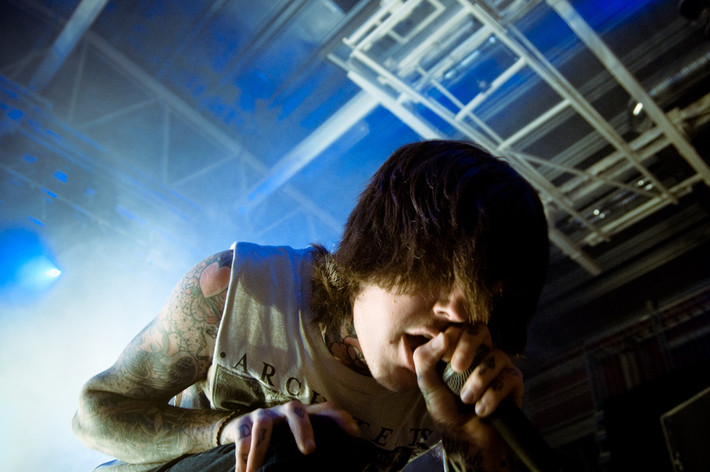 2011-01-27 - Bring Me The Horizon från Arenan, Stockholm