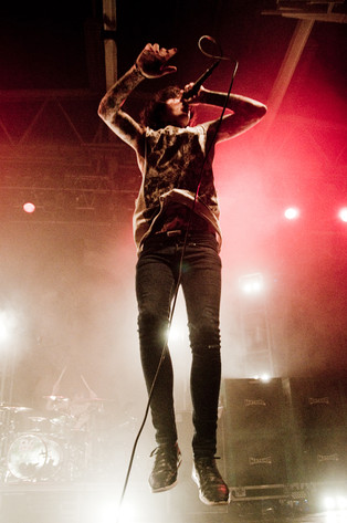 2011-01-27 - Bring Me The Horizon från Arenan, Stockholm