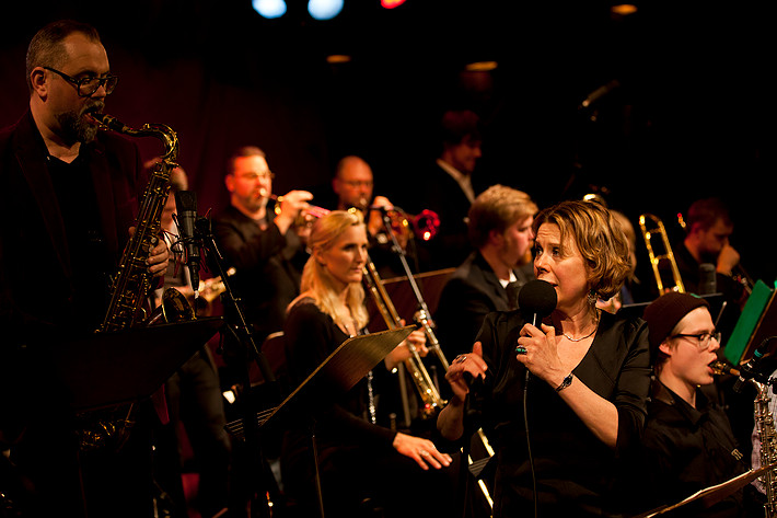 2011-01-31 - Ann-Sofi Söderqvist Jazz Orchestra från Fasching, Stockholm